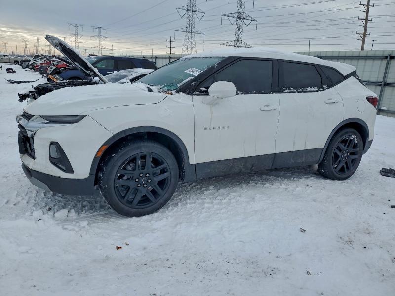 CHEVROLET BLAZER 2LT 2022 with VIN 3GNKBHR46NS201917 - Photo from auction
