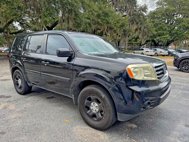 HONDA PILOT LX 2014 with VIN 5FNYF3H29EB007871 - Photo from auction