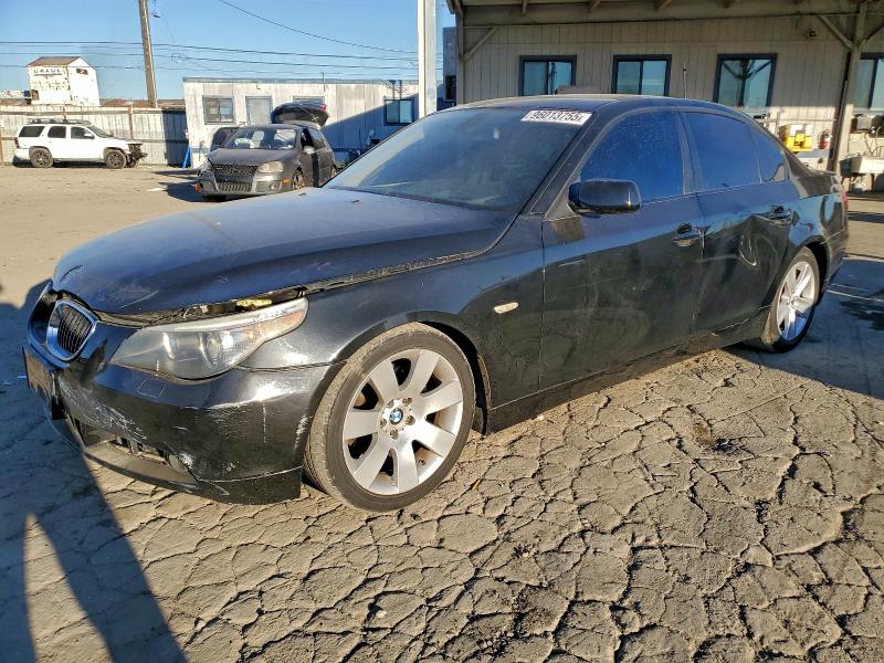 BMW 530 2007 with VIN WBANE73597CM49075 - Photo from auction