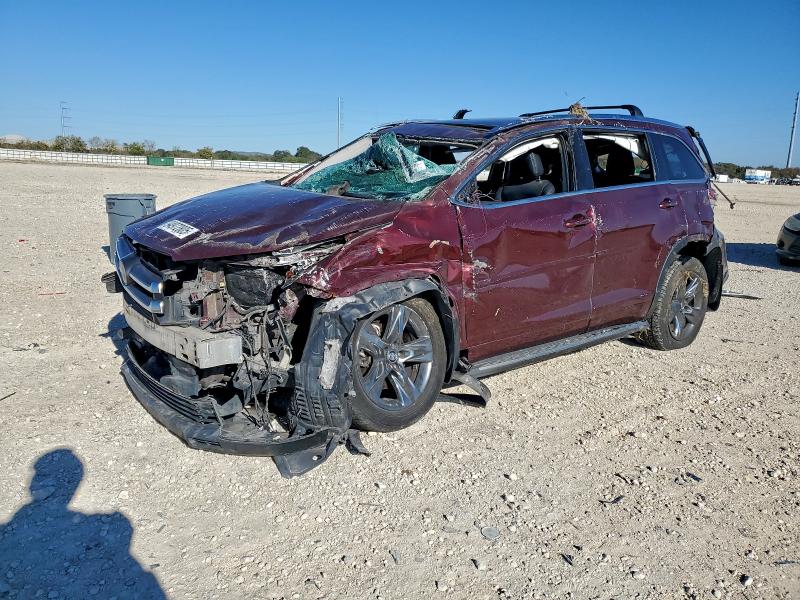 TOYOTA HIGHLANDER 2017 with VIN 5TDDZRFH5HS382897 - Photo from auction