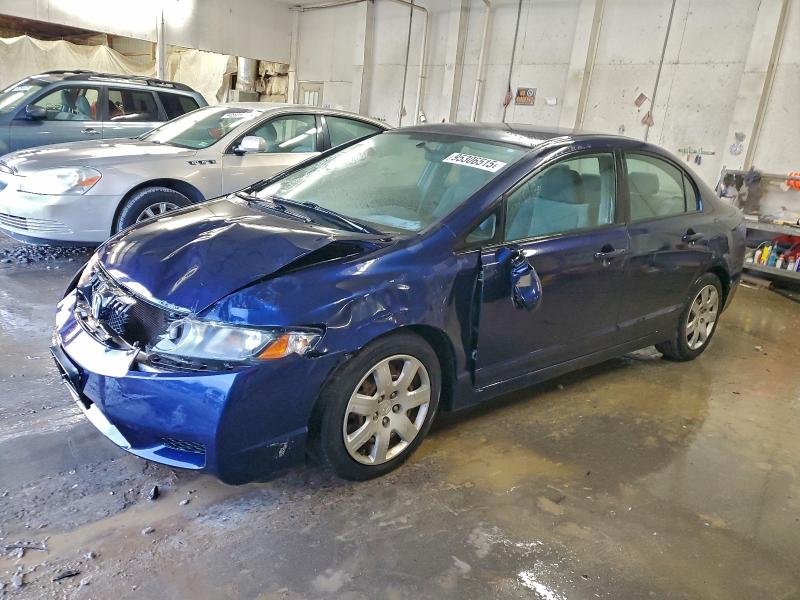 HONDA CIVIC LX 2010 with VIN 2HGFA1F55AH539356 - Photo from auction