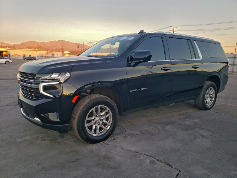 CHEVROLET SUBURBAN 2021 with VIN 1GNSCCKD8MR442180 - Photo from auction