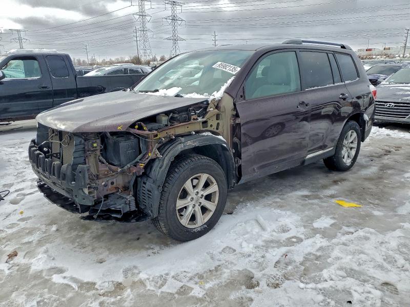 TOYOTA HIGHLANDER 2012 with VIN 5TDBK3EH9CS118049 - Photo from auction