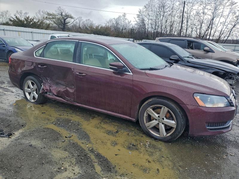 Photo 4 from auction – 2013 VOLKSWAGEN PASSAT SE with VIN 1VWBP7A3XDC033143