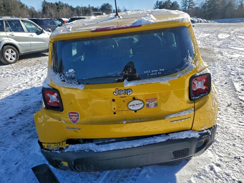 Photo 6 from auction – 2017 JEEP RENEGADE S with VIN ZACCJBABXHPF37485