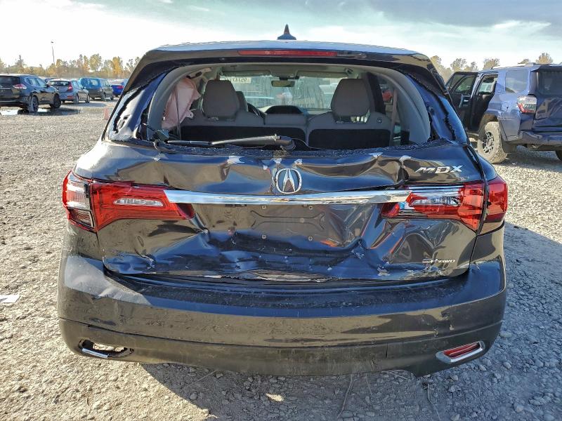 Photo 6 from auction – 2016 ACURA MDX TECHNO with VIN 5FRYD4H46GB043290
