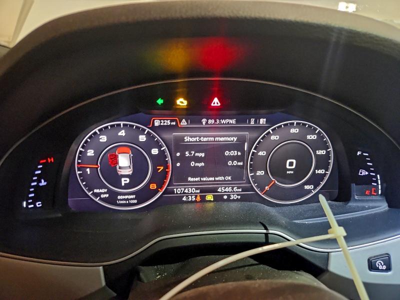 Photo 9 from auction – 2018 AUDI Q7 PREMIUM with VIN WA1LHAF70JD021435