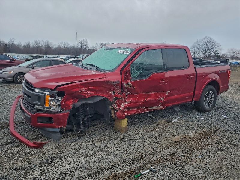 Photo 1 from auction – 2018 FORD F150 SUPER with VIN 1FTEW1EP3JFB40154