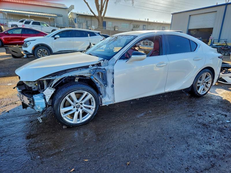LEXUS IS 2021 with VIN JTHAA1D28M5110207 - Photo from auction