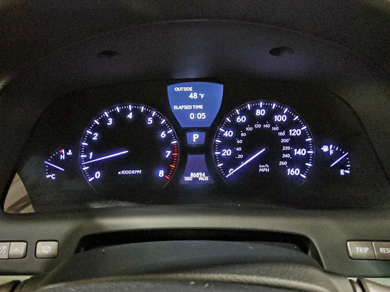 Photo 9 from auction – 2012 LEXUS LS 460 with VIN JTHCL5EFXC5012905