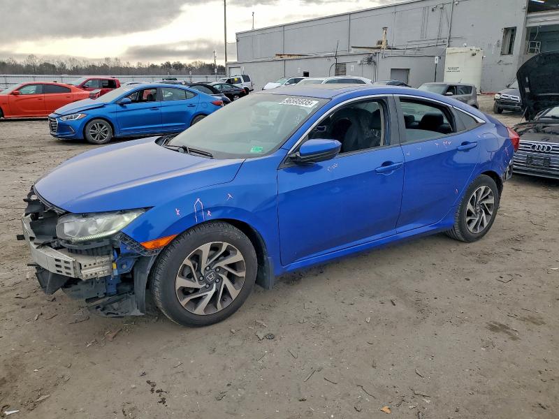 HONDA CIVIC EX 2017 with VIN 2HGFC2F78HH528735 - Photo from auction