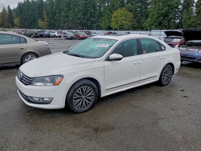 VOLKSWAGEN PASSAT SEL 2012 with VIN 1VWCM7A39CC021335 - Photo from auction