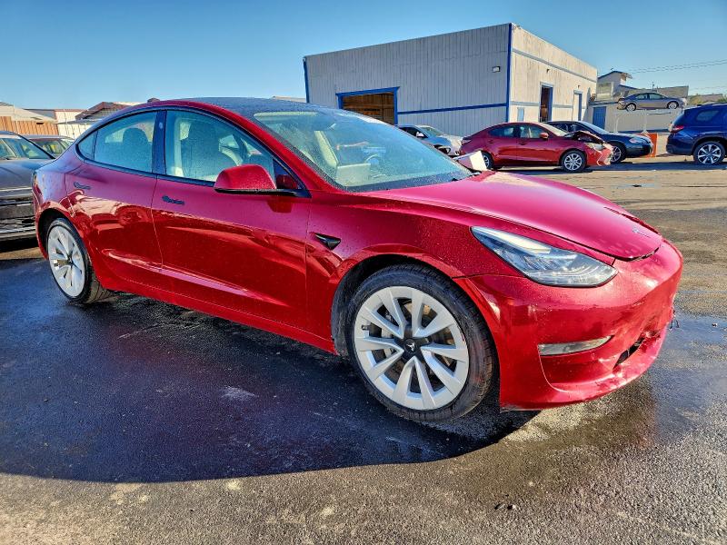 Photo 4 from auction – 2022 TESLA MODEL 3 with VIN 5YJ3E1EB5NF263401