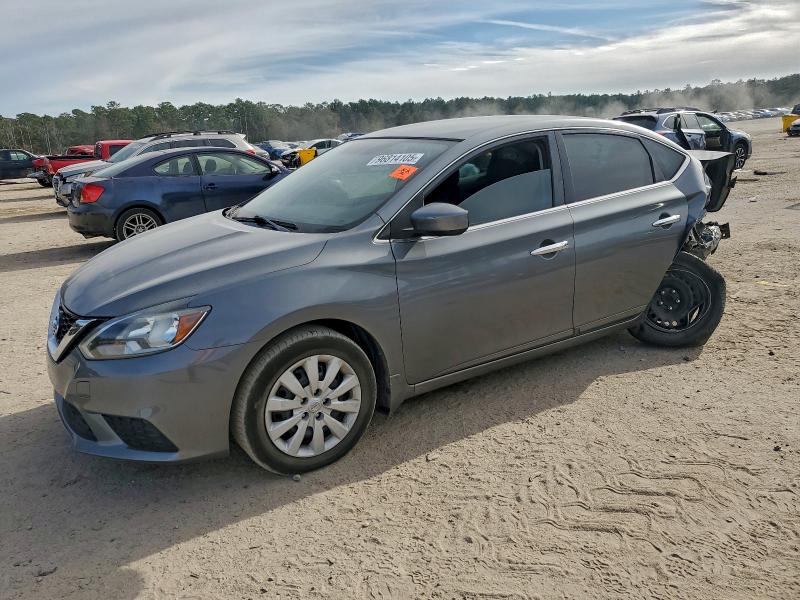 NISSAN SENTRA S 2018 with VIN 3N1AB7AP6JY228050 - Photo from auction