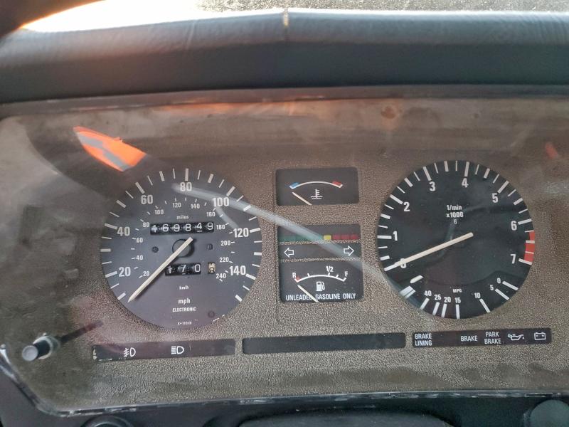 Photo 9 from auction – 1983 BMW 633 CSI AU with VIN WBAEB8405D6996159