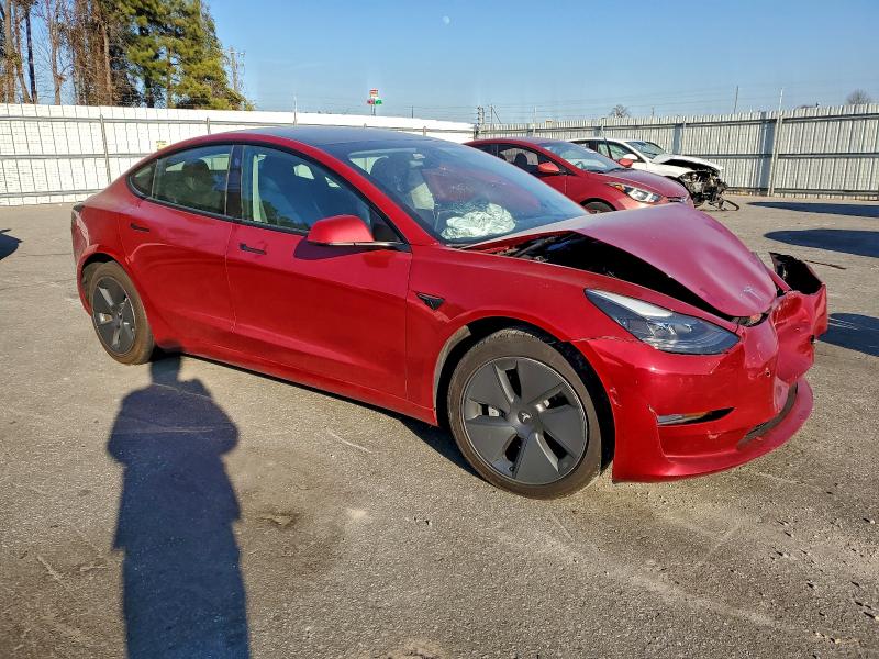 Photo 4 from auction – 2021 TESLA MODEL 3 with VIN 5YJ3E1EBXMF044867