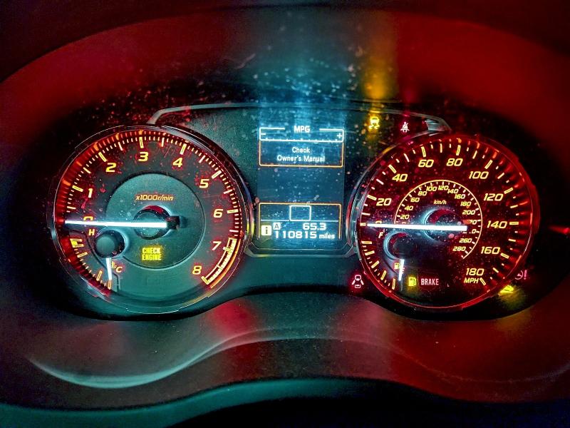 Photo 9 from auction – 2017 SUBARU WRX PREMIU with VIN JF1VA1E66H9840402