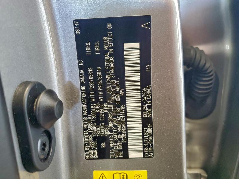 Photo 14 from auction – 2017 LEXUS RX 350 BAS with VIN 2T2BZMCA6HC114785