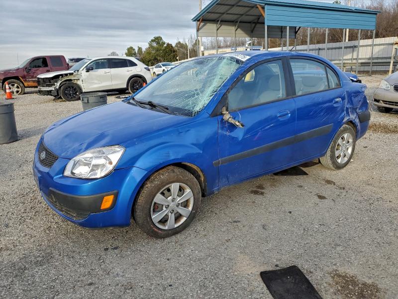 KIA RIO BASE 2009 with VIN KNADE223596461644 - Photo from auction