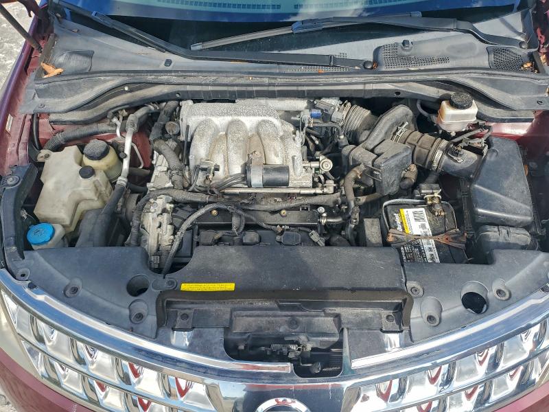 Photo 12 from auction – 2007 NISSAN MURANO SL with VIN JN8AZ08T27W516493