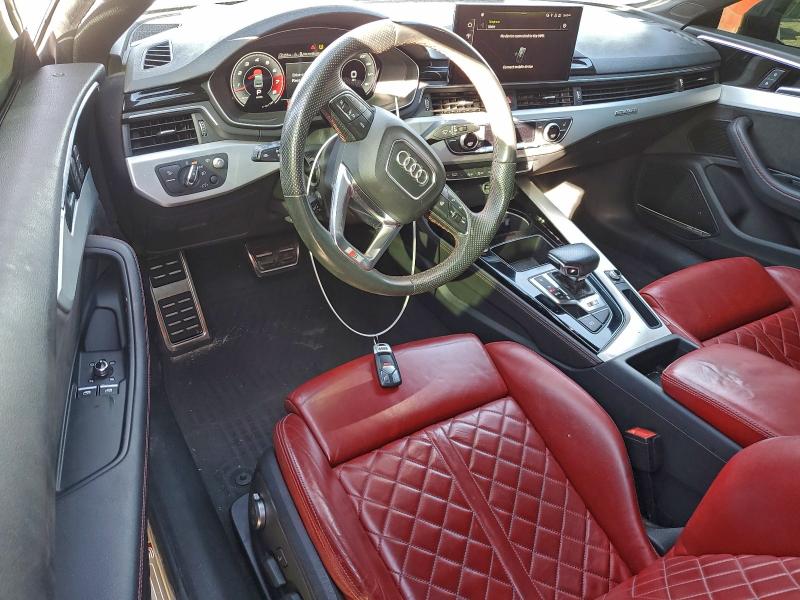 Photo 8 from auction – 2021 AUDI S5 PRESTIG with VIN WAUR4AF55MA022352