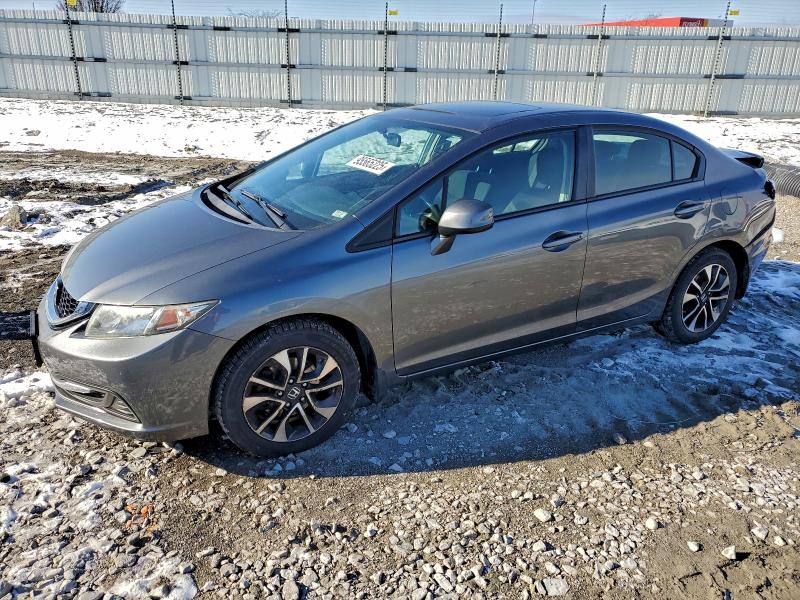 HONDA CIVIC EX 2013 with VIN 19XFB2F86DE038097 - Photo from auction
