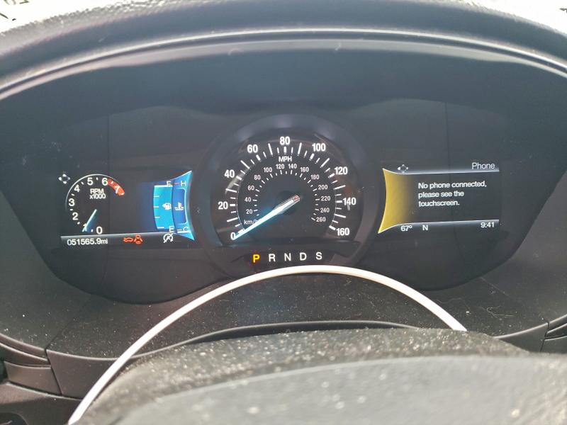 Photo 9 from auction – 2018 FORD FUSION with VIN 3FA6P0HDXJR136334