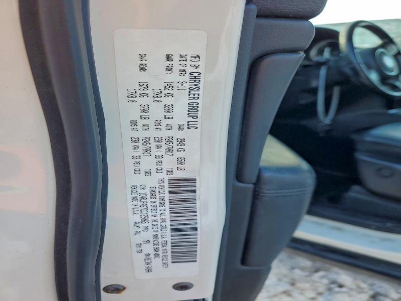 Photo 14 from auction – 2012 JEEP GRAND CHER with VIN 1C4RJFAG7CC125065