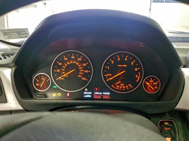 Photo 9 from auction – 2013 BMW 328 I with VIN WBA3A5G5XDNP23563