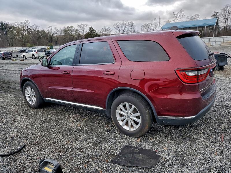 Photo 2 from auction – 2020 DODGE DURANGO SX with VIN 1C4RDHAG0LC325000