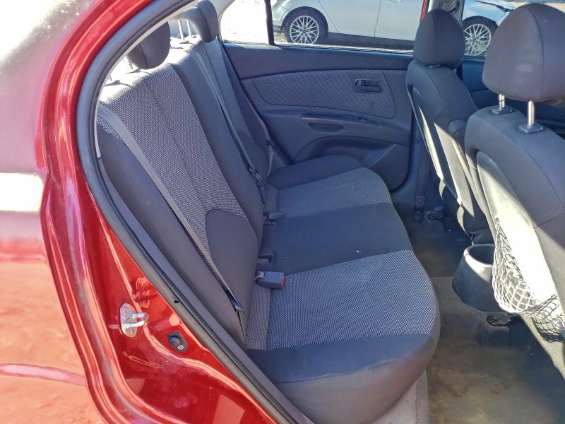 Photo 10 from auction – 2009 KIA RIO BASE with VIN KNADE223596500782