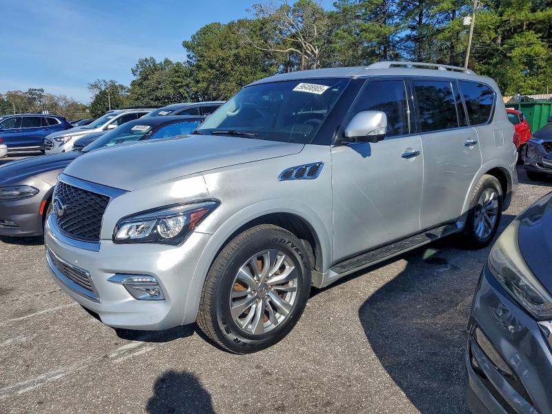 INFINITI QX80 BASE 2017 with VIN JN8AZ2NF9H9642795 - Photo from auction