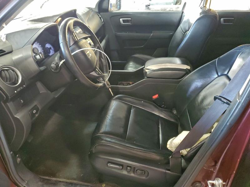 Photo 7 from auction – 2013 HONDA PILOT EXL with VIN 5FNYF4H50DB011029