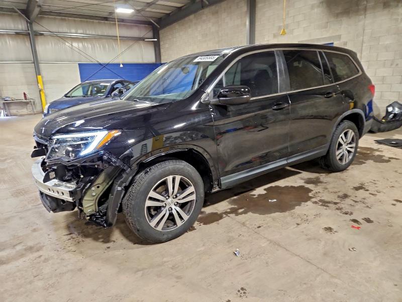 HONDA PILOT EXL 2017 with VIN 5FNYF6H65HB033764 - Photo from auction