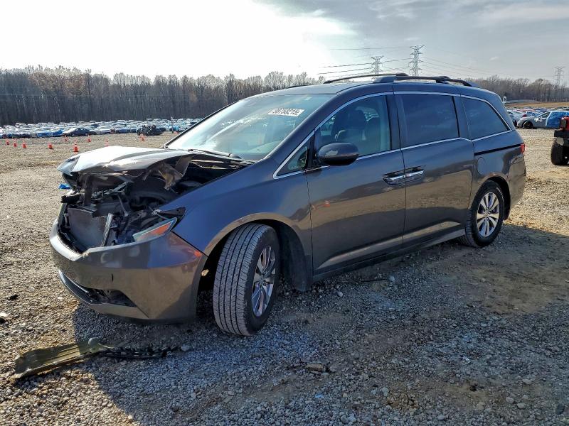 Photo 1 from auction – 2015 HONDA ODYSSEY EX with VIN 5FNRL5H62FB016277