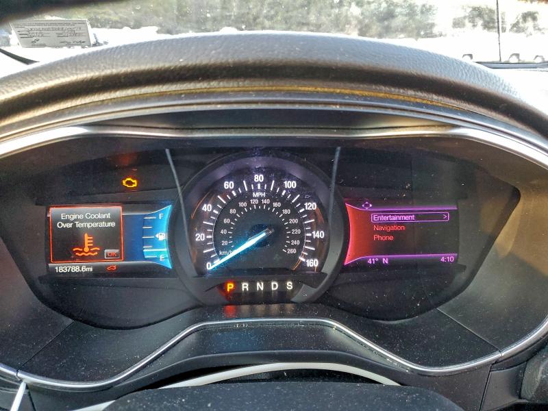 Photo 9 from auction – 2019 FORD FUSION TIT with VIN 3FA6P0D98KR105179