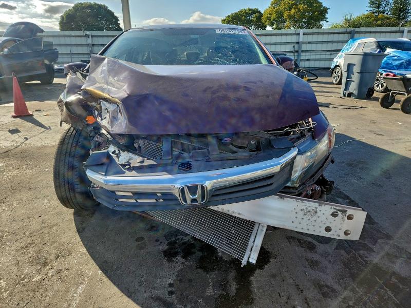 Photo 5 from auction – 2012 HONDA CIVIC LX with VIN 2HGFB2F52CH507776