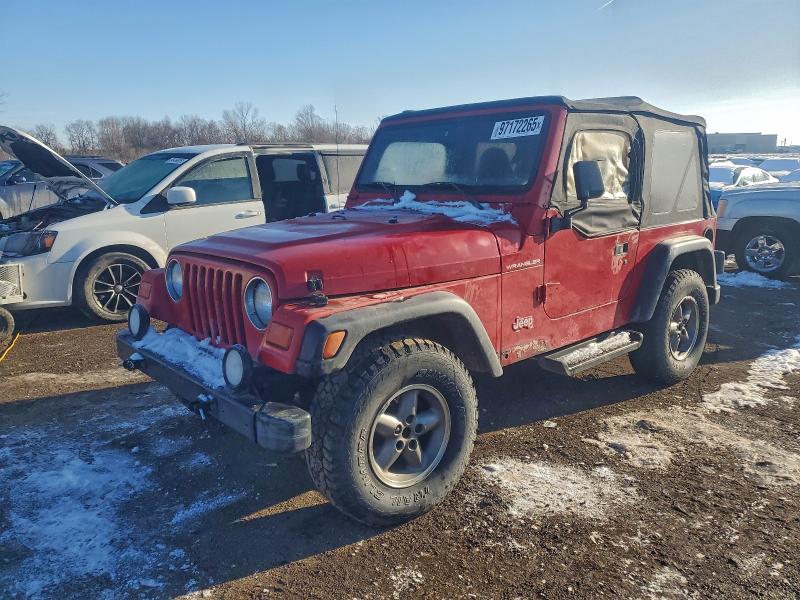 JEEP WRANGLER / 1999 with VIN 1J4FY29P5XP473743 - Photo from auction