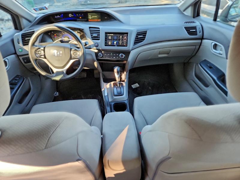 Photo 8 from auction – 2012 HONDA CIVIC LX with VIN 19XFB2F53CE385004