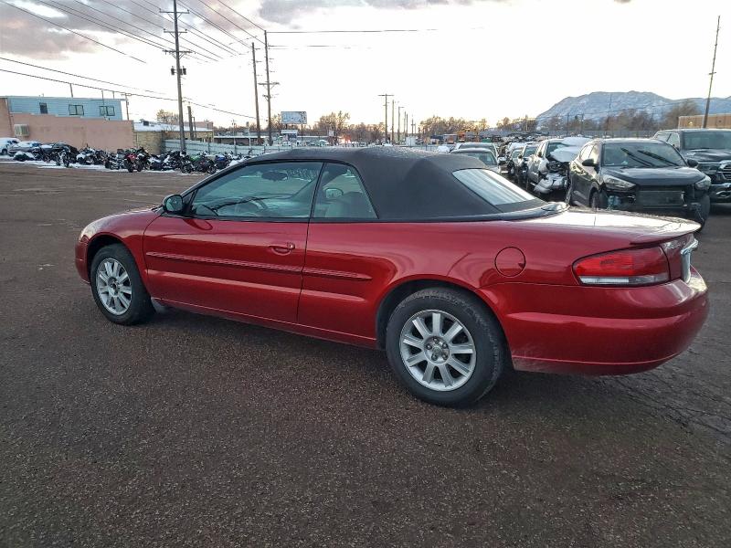 Photo 2 from auction – 2002 CHRYSLER SEBRING GT with VIN 1C3EL75R62N294771