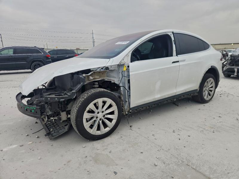 TESLA MODEL X 2021 with VIN 5YJXCDE24MF324227 - Photo from auction