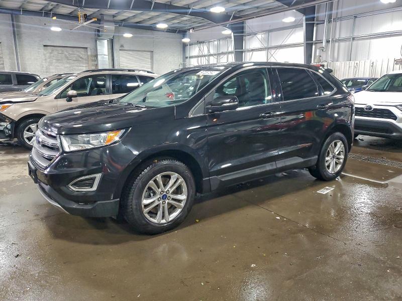 FORD EDGE SEL 2015 with VIN 2FMTK4J85FBC02998 - Photo from auction