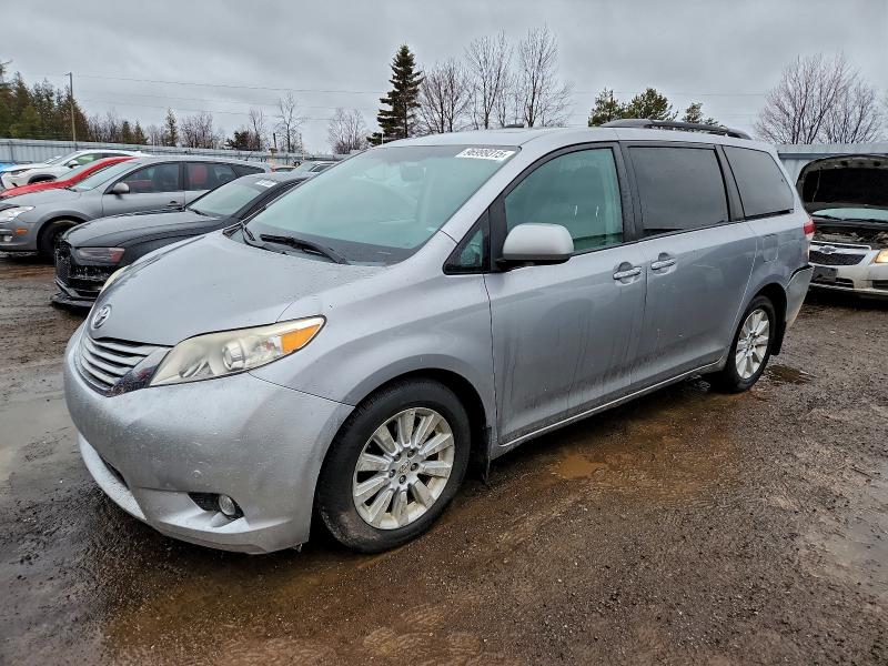 TOYOTA SIENNA XLE 2011 with VIN 5TDDK3DC6BS005754 - Photo from auction