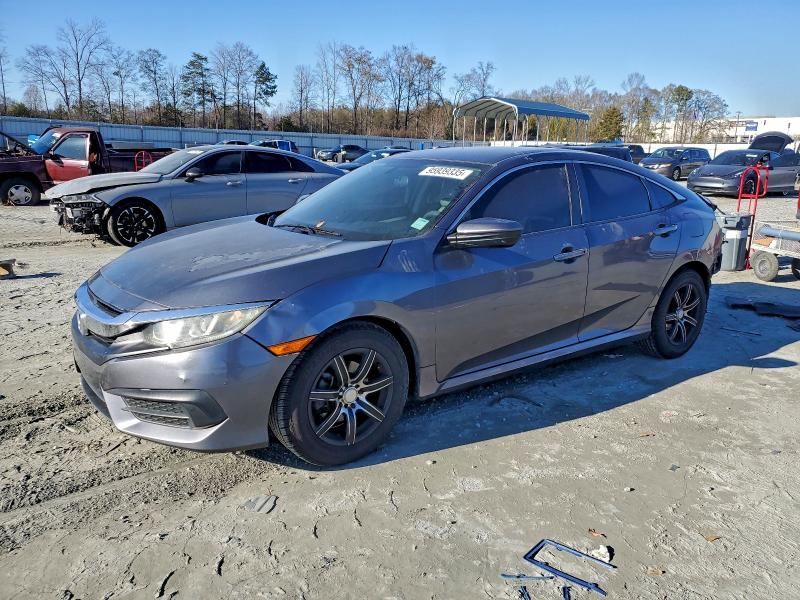 HONDA CIVIC LX 2016 with VIN 19XFC2F56GE073083 - Photo from auction