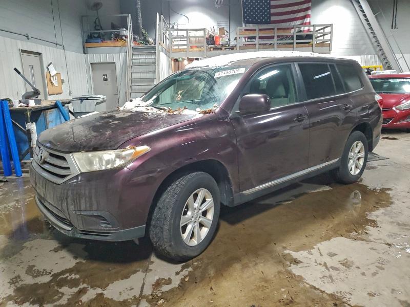 TOYOTA HIGHLANDER 2011 with VIN 5TDBK3EH7BS051403 - Photo from auction