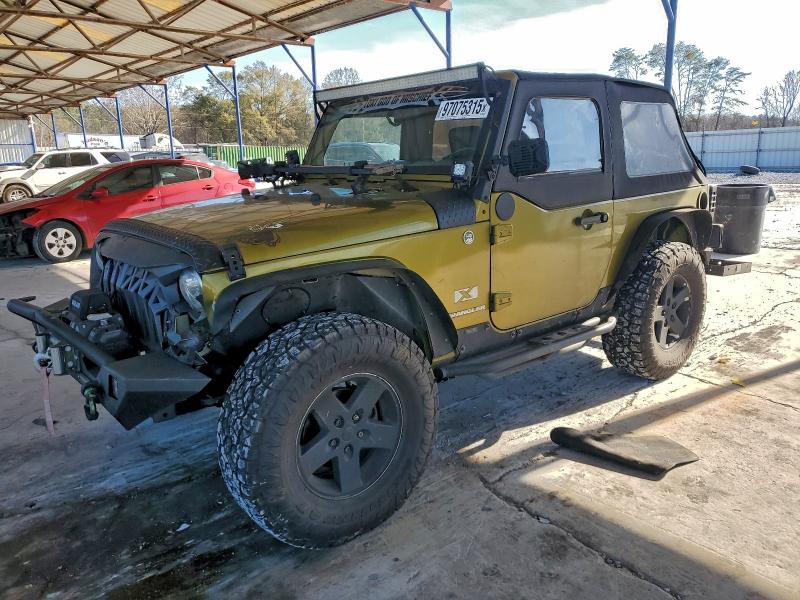 JEEP WRANGLER X 2007 with VIN 1J8FA24197L178481 - Photo from auction
