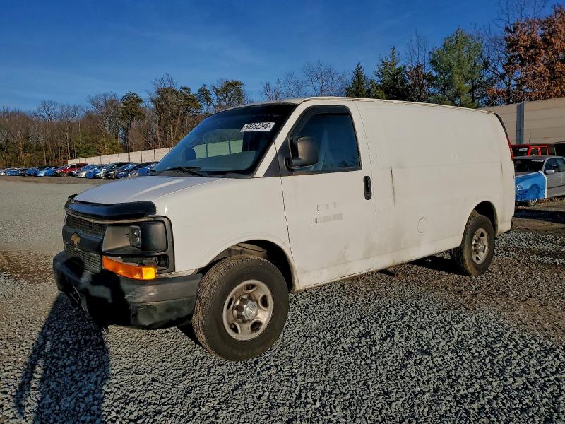 CHEVROLET EXPRESS 2015 with VIN 1GCWGFCF2F1185759 - Photo from auction