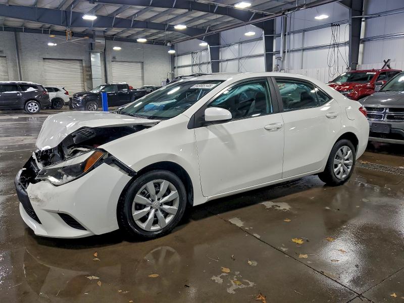 TOYOTA COROLLA L 2014 with VIN 5YFBURHE2EP122079 - Photo from auction