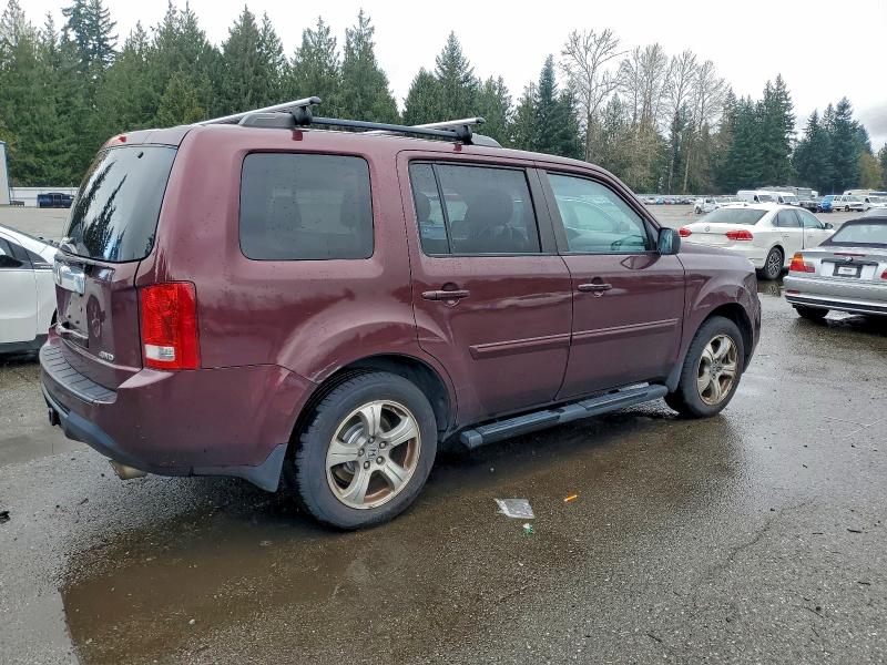 Photo 3 from auction – 2013 HONDA PILOT EXL with VIN 5FNYF4H50DB078228