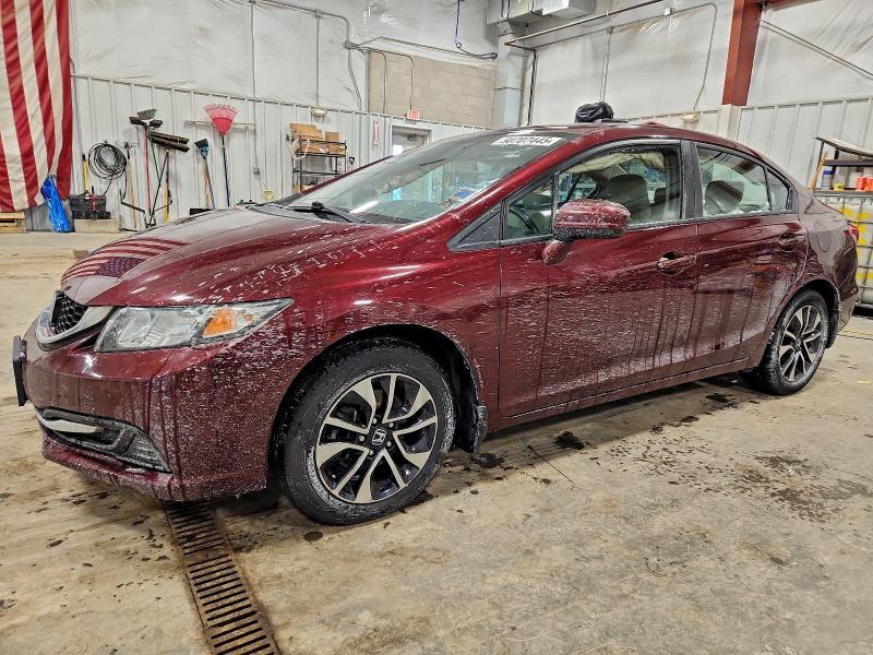 HONDA CIVIC EX 2015 with VIN 19XFB2F80FE010637 - Photo from auction